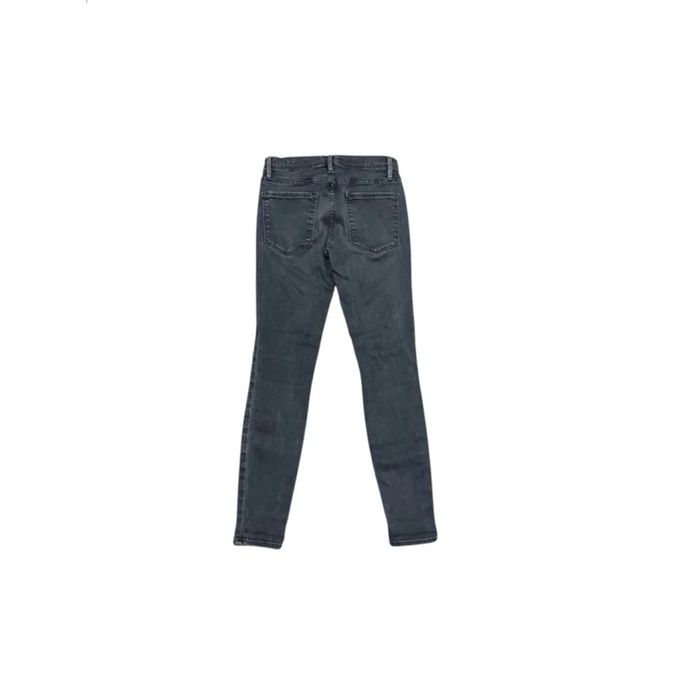 Frame Denim Women’s Le Skinny de Jeanne Jeans Size 26 Faded Black - Picture 3 of 9